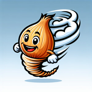 Cool modern cartoon mascot named Wion. Fly with the wind. It has...