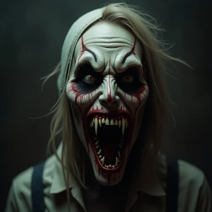 Crazy scary spooky hilarious , ultra-detailed, ultra-realistic,...