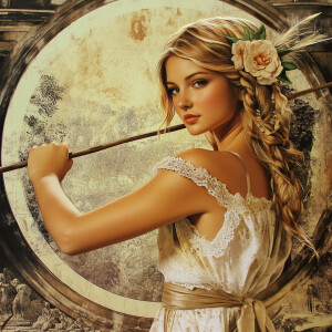 Goddess Artemis  --sref 2530149955