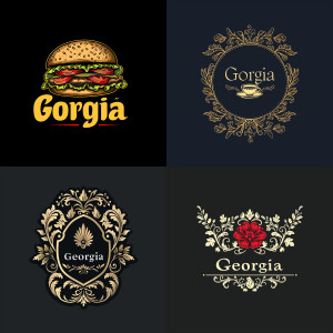 Logo for the Georgian restaurant "Georgia"