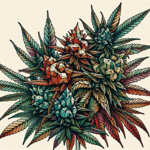 polygonal weed
