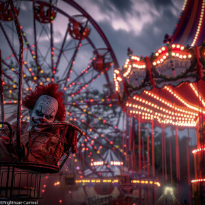 Title: "Nightmare Carnival"

Prompt: Create an ultra-detailed, u...