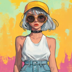 young, rebellious gta-style character. The character should have...