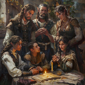 Make a story about the legacy of the Wulfric Family