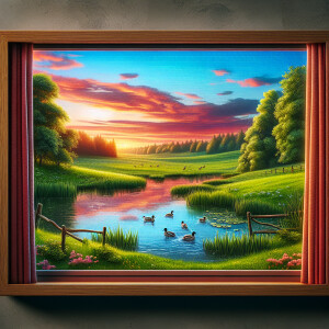 Remove the screen from the image