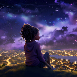 create a  ultra high resolution 3D beautiful African American pl...