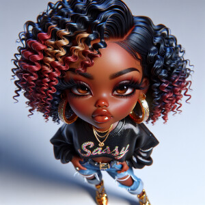 A glossy oil painting in ultra-high definition (8K) of a life-si...