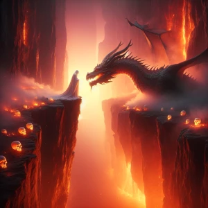 "a whimsical, fairytale-like scene. A Ghost , stands on the edge...