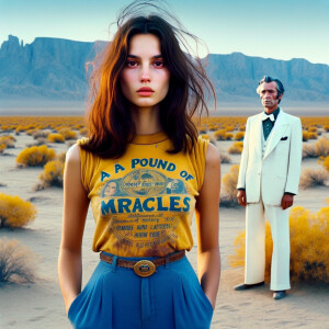 color film photograph from the early seventies of a gorgeous bru...