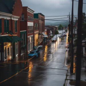 A stormy day in Greeneville, Tennessee