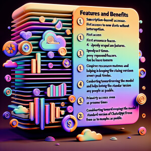 Detail the features and benefits of ChatGPT Plus, the subscripti...