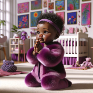 A 3D realistic illustration of a light-skinned African-American...