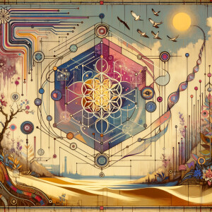 The golden ratio, Minimalist art Circuit, boards, circuitry, diagrams Cellular structures, DNA, circuit boards, colorful wires,  asian and Egyptian  graffiti, lie detector graphs, cardio, printout , branches infinity sign, cave, Art, handprints, distant birds flying, flowering vines, abstract gestural painting, dna