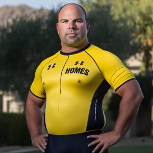 Ben Rhodes A male beginning transition to middle aged to look li...