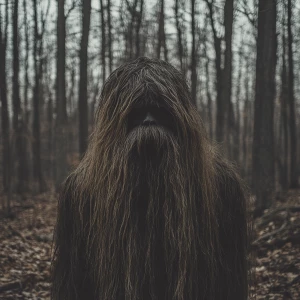 The Ohio grassman a humanoid looking hair covered sasquatch in O...