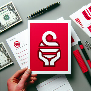 Hi. Draw a creative square postcard for friends with the Alfa Ba...