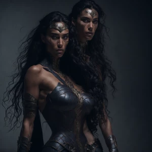 A sexy image of the DC hero Wonder Woman