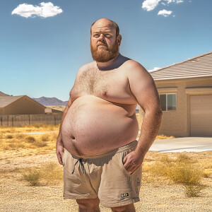 Hyperrealistic digital photo of Curtis Kowe who is employed as a...