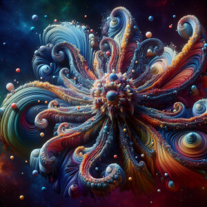 Alien, the body is galactic Biomass,ultra-detailed, 8k resolutio...