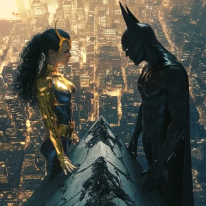 In a powerful tableau that captures the eternal struggle between...