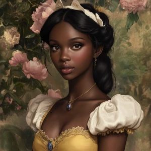 Snow white as a black woman