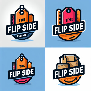 Generate a logo for my resale company the flip side. Make sure e...