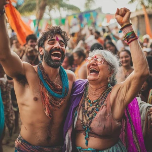A 40-year-old fit Indian man and his 56-year-old Kashmiri mother...