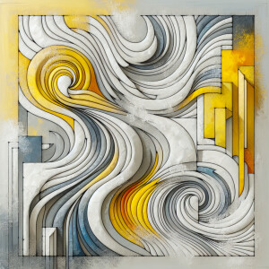 A light, textured mix of white and various shades of gray to add...