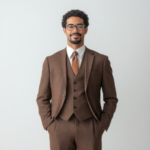 A dignified 44-year-old Mexican, Cuban, and African American man...