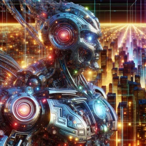 In the midst of a blindingly bright urban landscape, a meticulou...