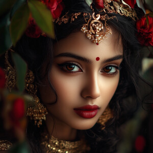 Create a bengali beautiful girl.