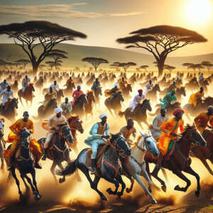 African riders