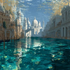 What if Venice had sunk at the height of its power and adapted —...