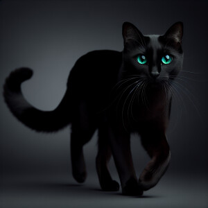 black cat
