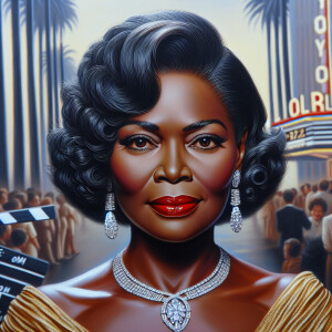 Create a 3-D realistic oil portrait of Whitney Houston
She is we...