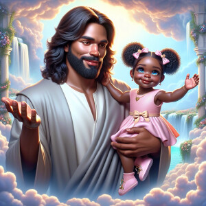 Create a 3D realistic artwork featuring the phrase 'Jesus Saves'...