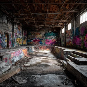 **Title:** Echoes of Wheels: Capturing the Dystopian Soul of an...