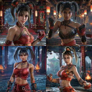 Create Tekken 8 character Reina
