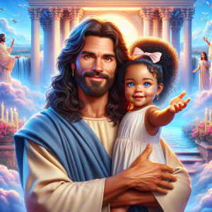 Create a 3D realistic artwork featuring the phrase 'Jesus Saves'...