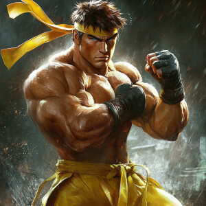 Create a superior street fighter who have great skills and fanta...