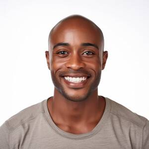 A Man - Smiling - Clean & Modest Face - Region: African American...