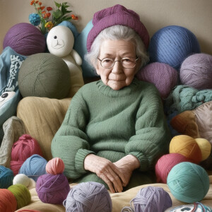 Grandma knitted herself a toy that took over the world