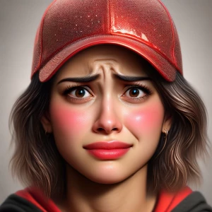 Create a hyper-realistic image of a young Hispanic man with an e...