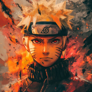 Naruto in the style of Quirarte (Jorge)