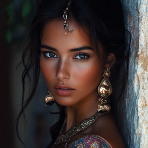 Indian woman by Marco Turini