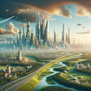 The country of Russia in the year 2100