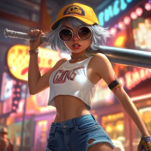 young, rebellious gta-style character. The character should have...