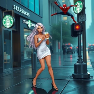 – “Felicia’s Coffee Break”

Characters:
Felicia Hardy (Black Cat...