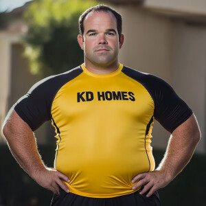 Ben Rhodes A male beginning transition to middle aged to look li...