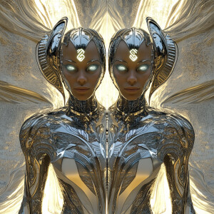 Gemini - The Twin-Hybrid Warriors
Portrait of a Gemini woman spl...